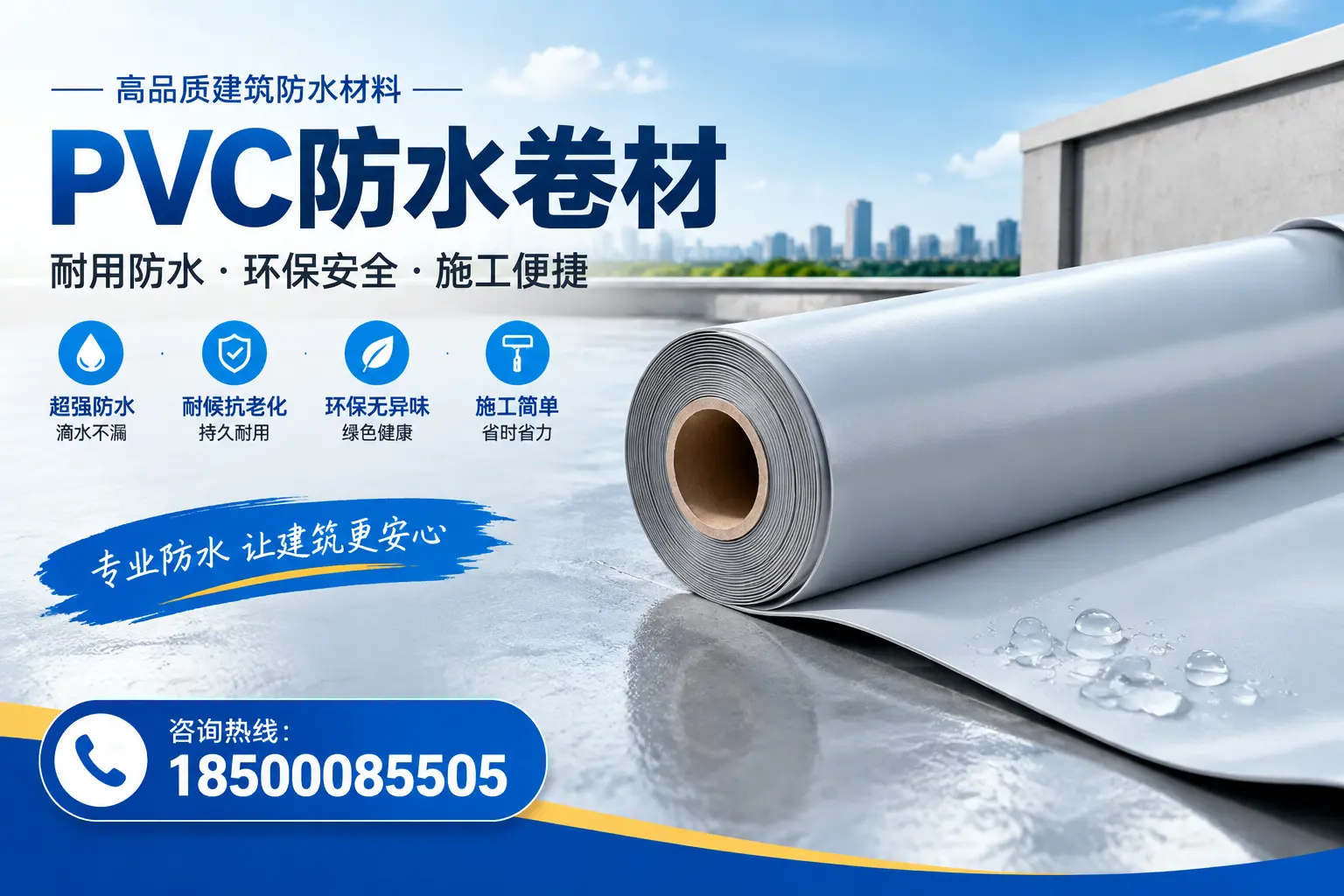 PVC防水卷材选型对比：如何做出明智选择？德州指南